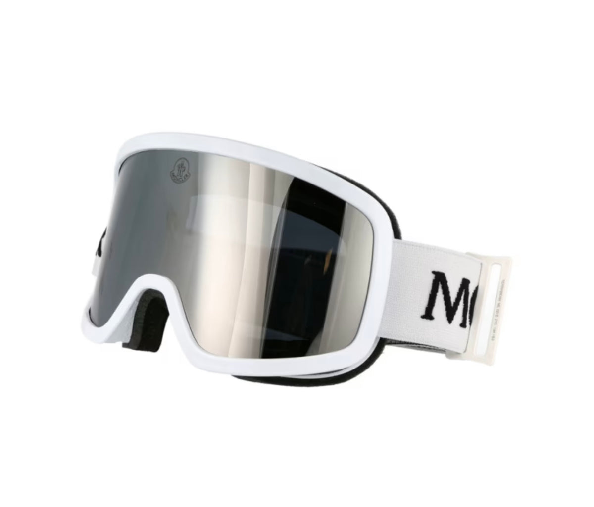 Moncler snowgoogles hvit