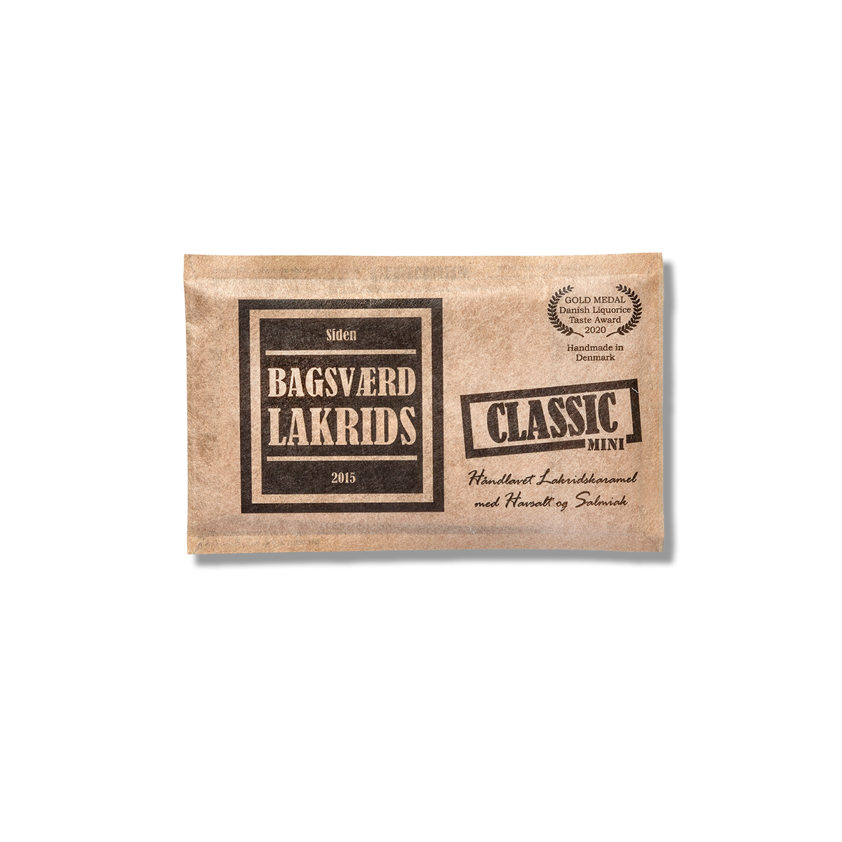 Bagsværd Lakrids – Lakridsplate Mini Classic | Håndlaget Dansk Gourmetlakris