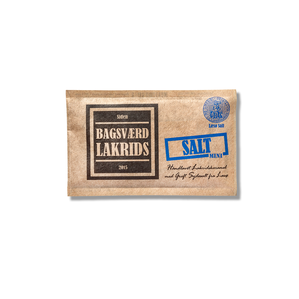 Bagsværd Lakrids – Lakridsplate Mini Salt | Håndlaget med Læsø Sydesalt
