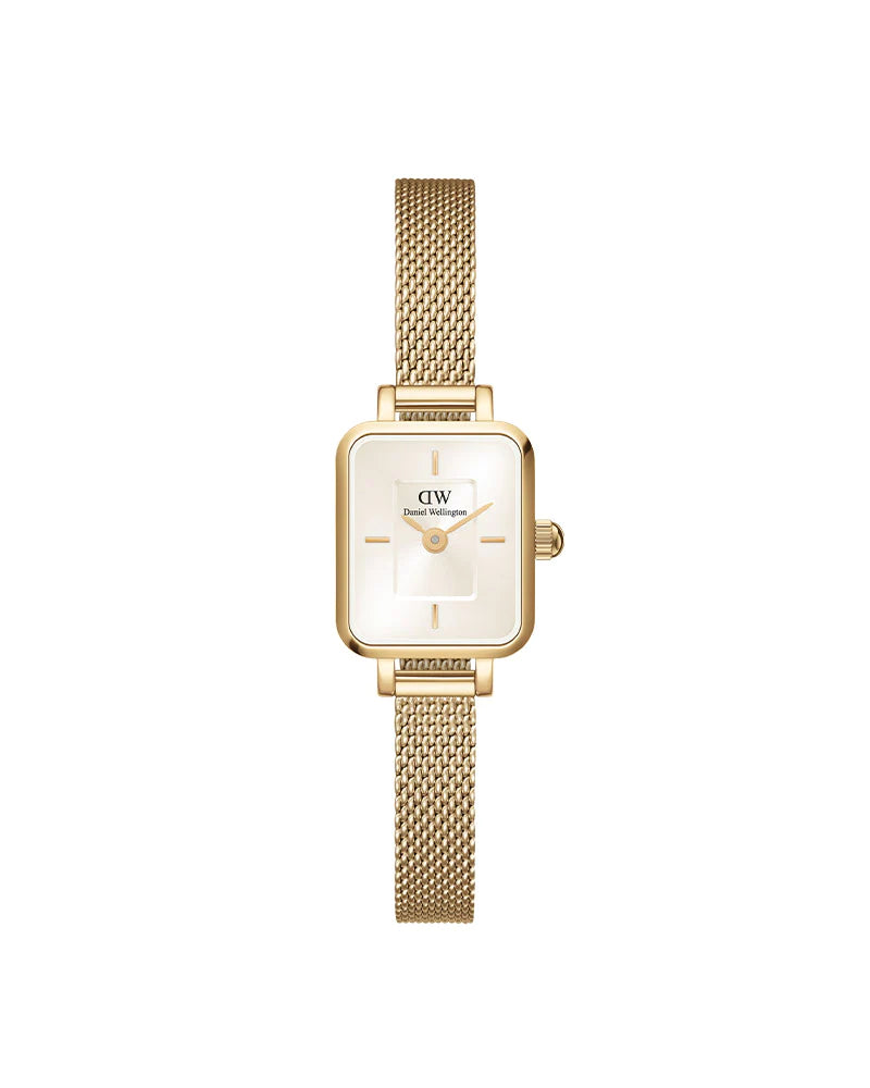 Daniel Wellington Quadro Mini – Evergold Champagne | Skandinavisk Design