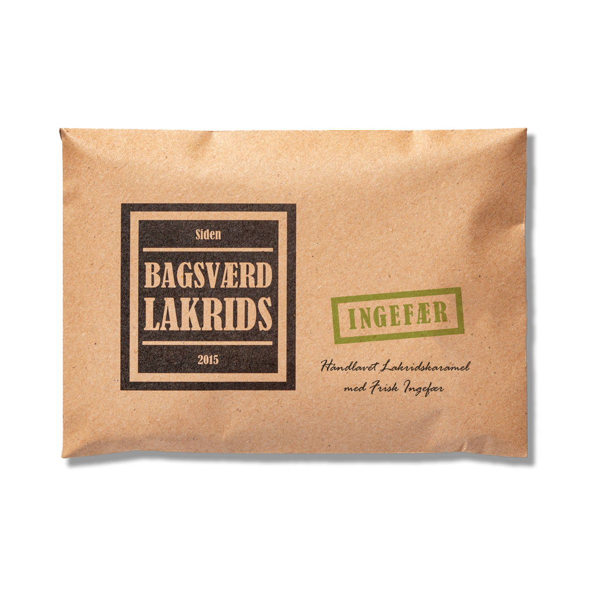 Bagsværd Lakrids – Lakridsplate Ingefær | Håndlaget Dansk Gourmetlakris