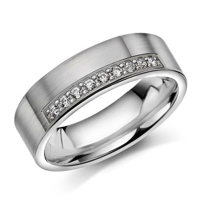 MOMENTS- FORLOVELSES-OG GIFTERINGER 6mm - sølv