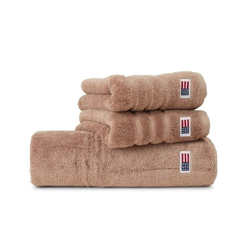 Lexington Håndkle – Taupe Brown | Eksklusivt Badehåndkle