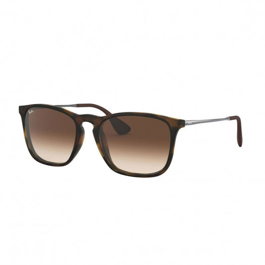 Ray-Ban Chris RB4187 856/13 – Matte Havana med Brown Gradient