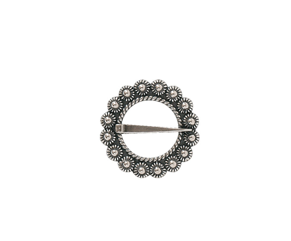 Sylvsmidja Halsring 23 mm Oksidert Sølv – Art.nr. 883100