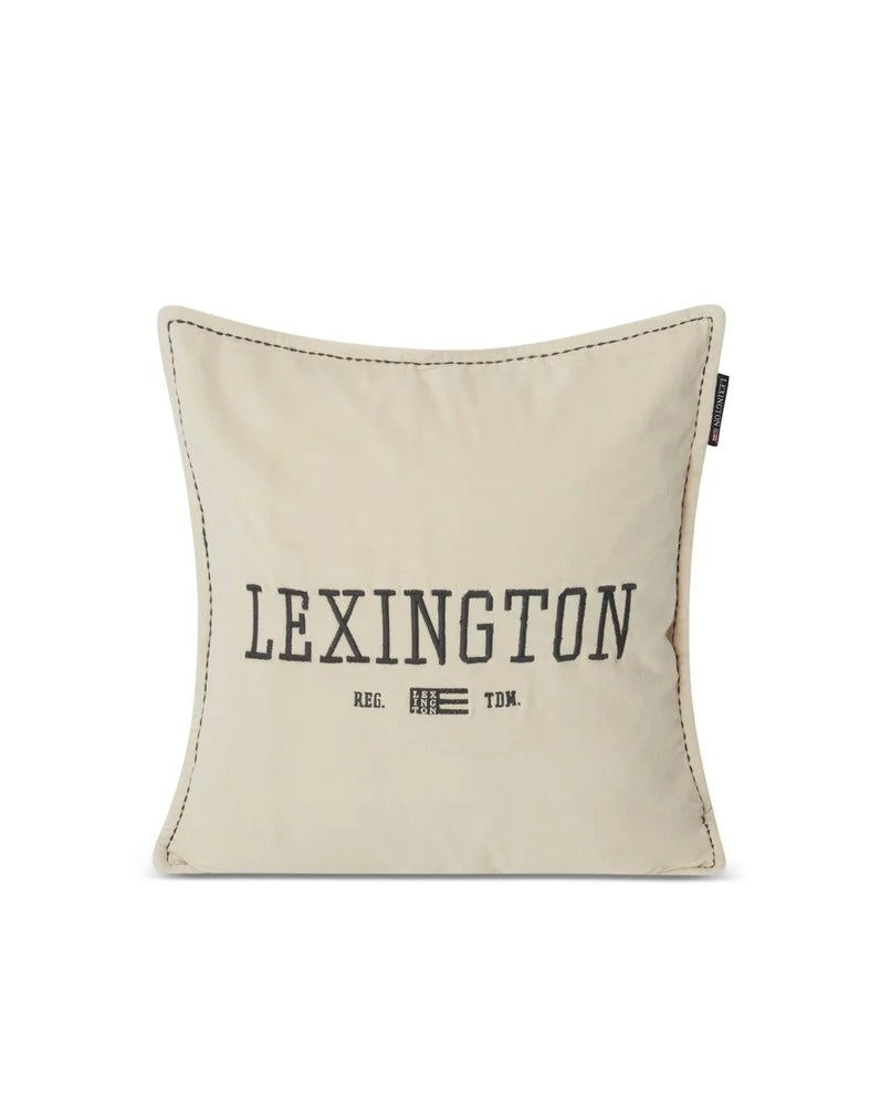 Lexington - Putetrekk M/Logo, Økologisk Bomullsfløyel