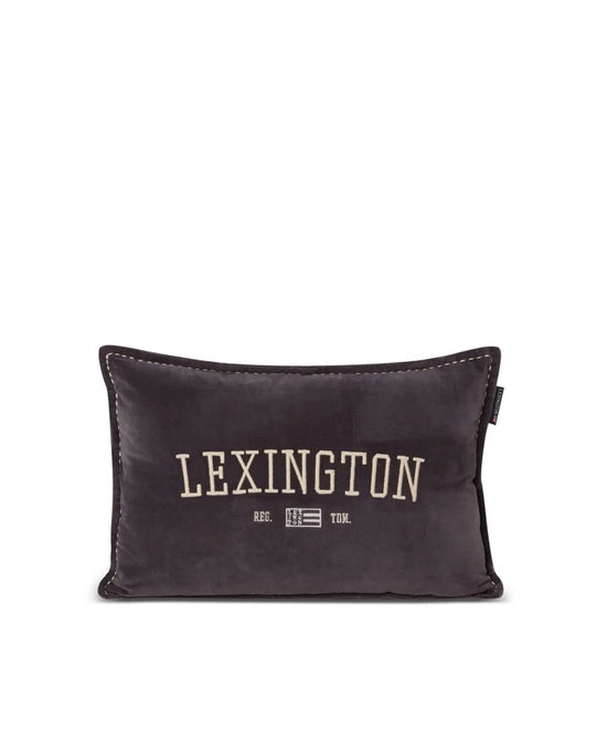 Lexington - Pute 60x40 M/Logo, Økologisk Bomullsfløyel