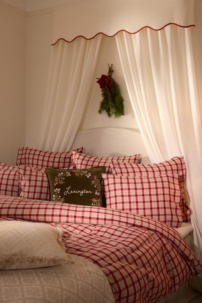 Wreath pyntepute i økologisk bomullsfløyel