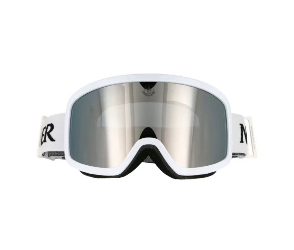 Moncler snowgoogles hvit