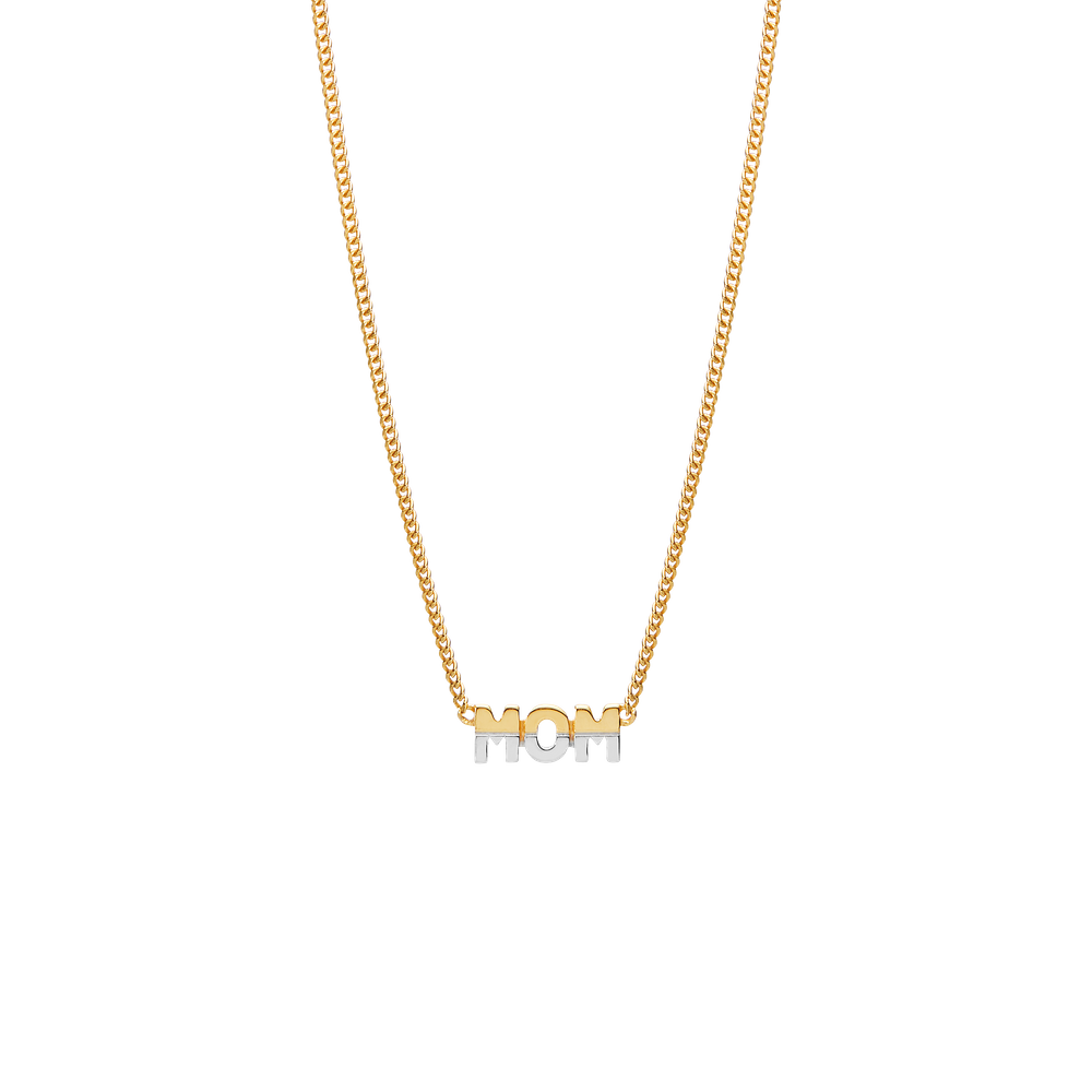 Maria Black MOM Halskjede Gold/Silver 43