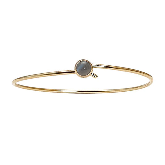 Heiring - Koulè armring Grå månesten