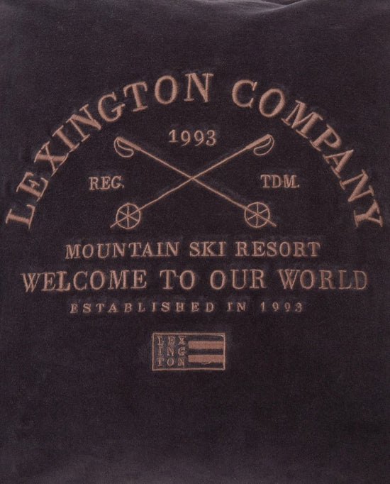 Lexington Ski Resort Økologisk Bomullsfløyel Putetrekk