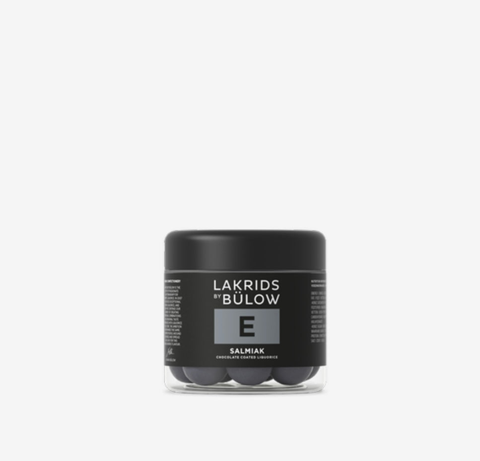 Lakrids by Johan Bülow E – Salmiak | Hvit Sjokolade og Salt Lakris