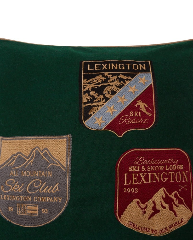 Lexington Badge Brodert Ullmix Putetrekk