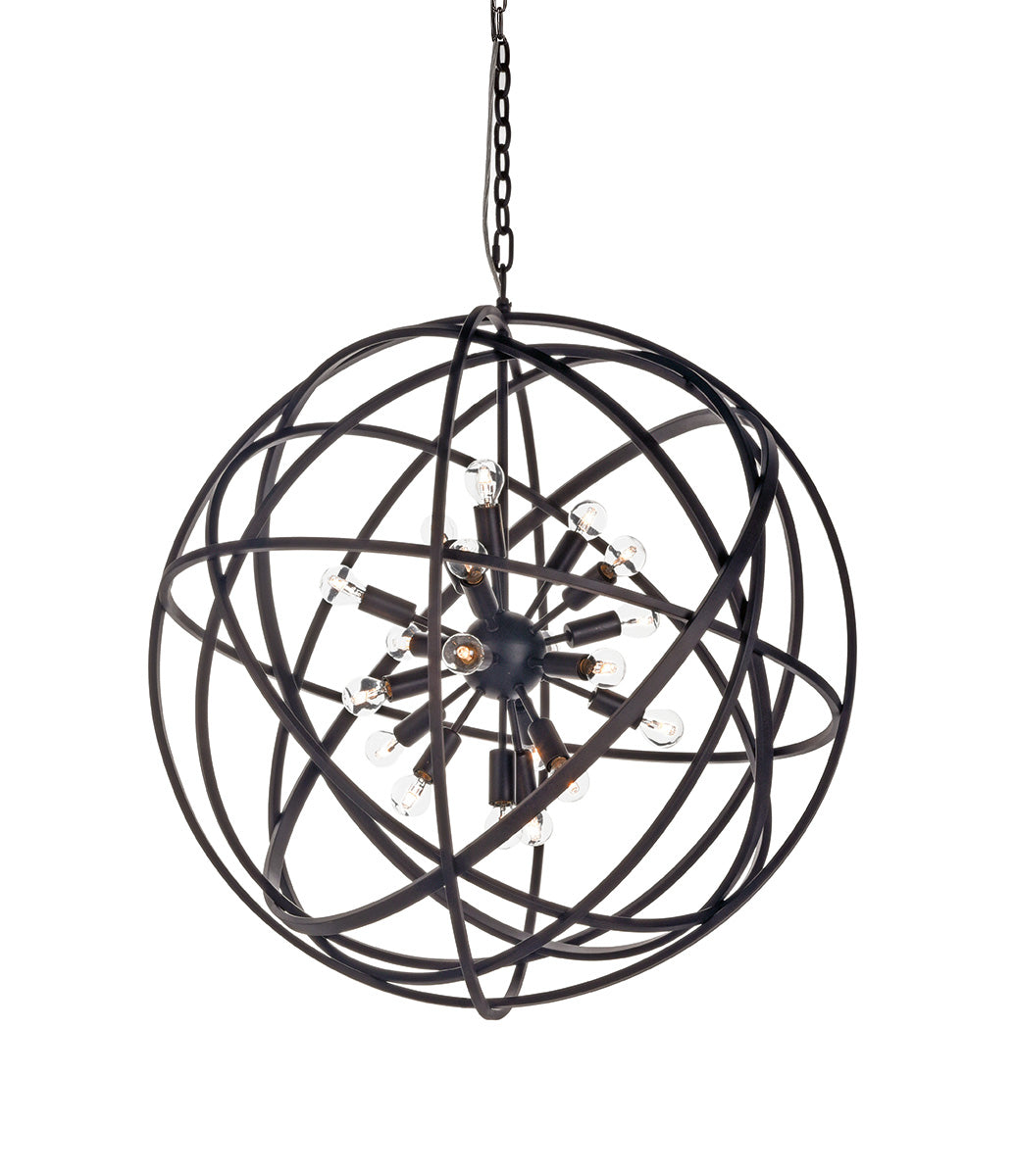 Artwood Nest Taklampe Ø80 cm – Sort/Umber Designlampe i Metall