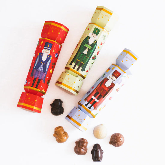 Tufto - christmas crackers, sjokolade