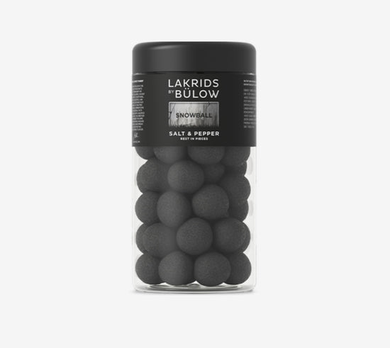 Lakrids by Johan Bulow - lakris, snowball salt og pepper