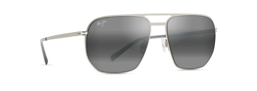 Maui Jim Shark’s Cove 605-17 / MJ0605S-001 – Titanium med Neutral Grey Polarized