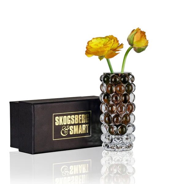 Skogsberg & Smart Hurricane Boule MiniTobacco Vase – Elegant Glassvase og Lyslykt