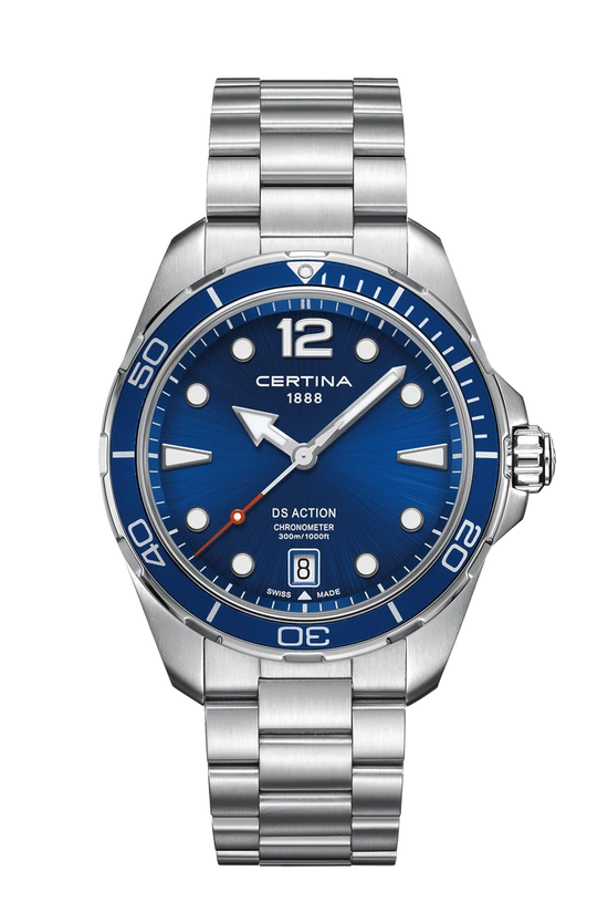 Certina DS Action Diver Blå 43mm