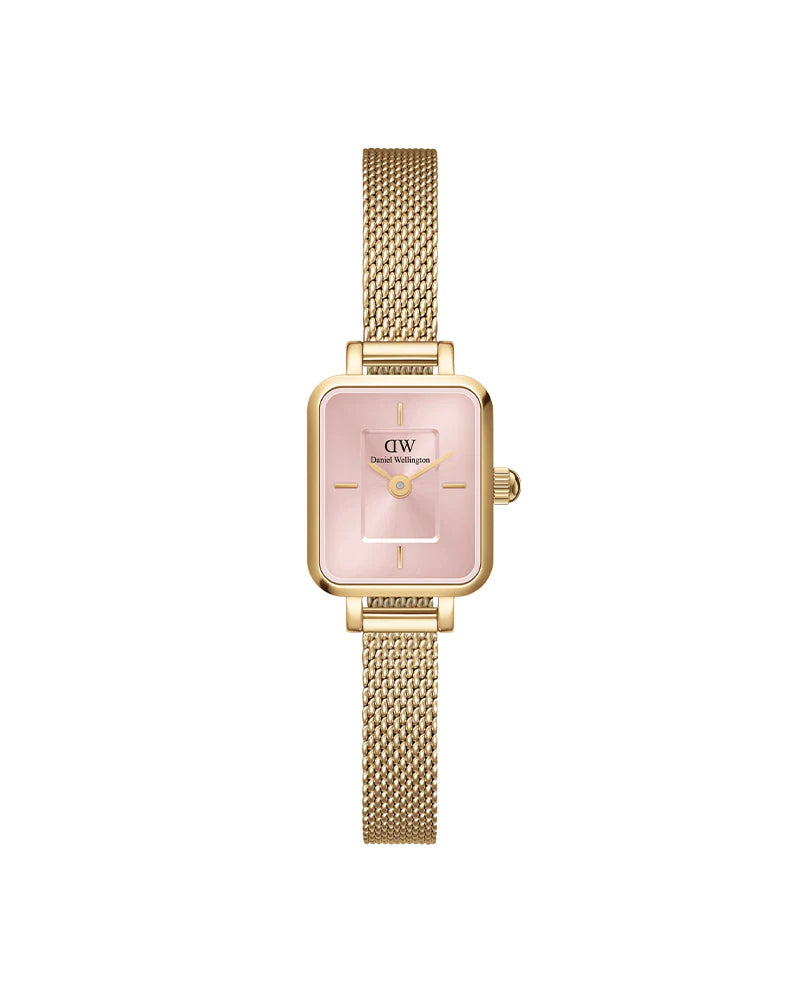 Daniel Wellington Quadro Mini – Evergold Pink | Skandinavisk Design