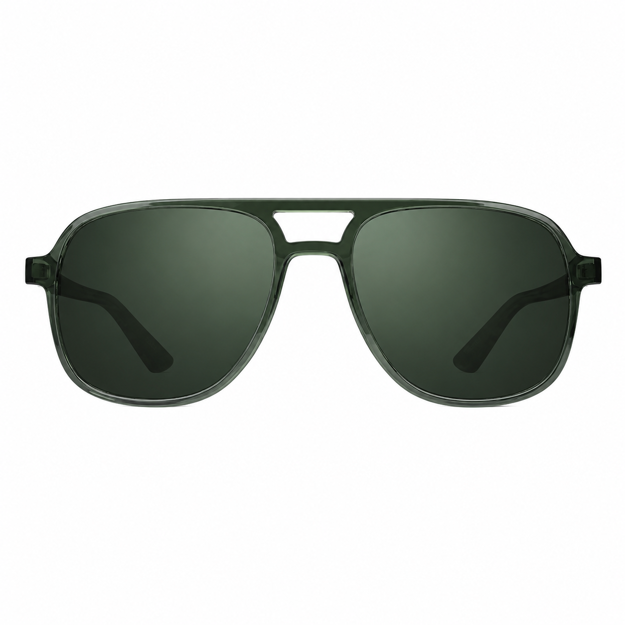 VALLON Howlin' | Aviator Solbriller med Polariserte V52®-glass,  GRØNN