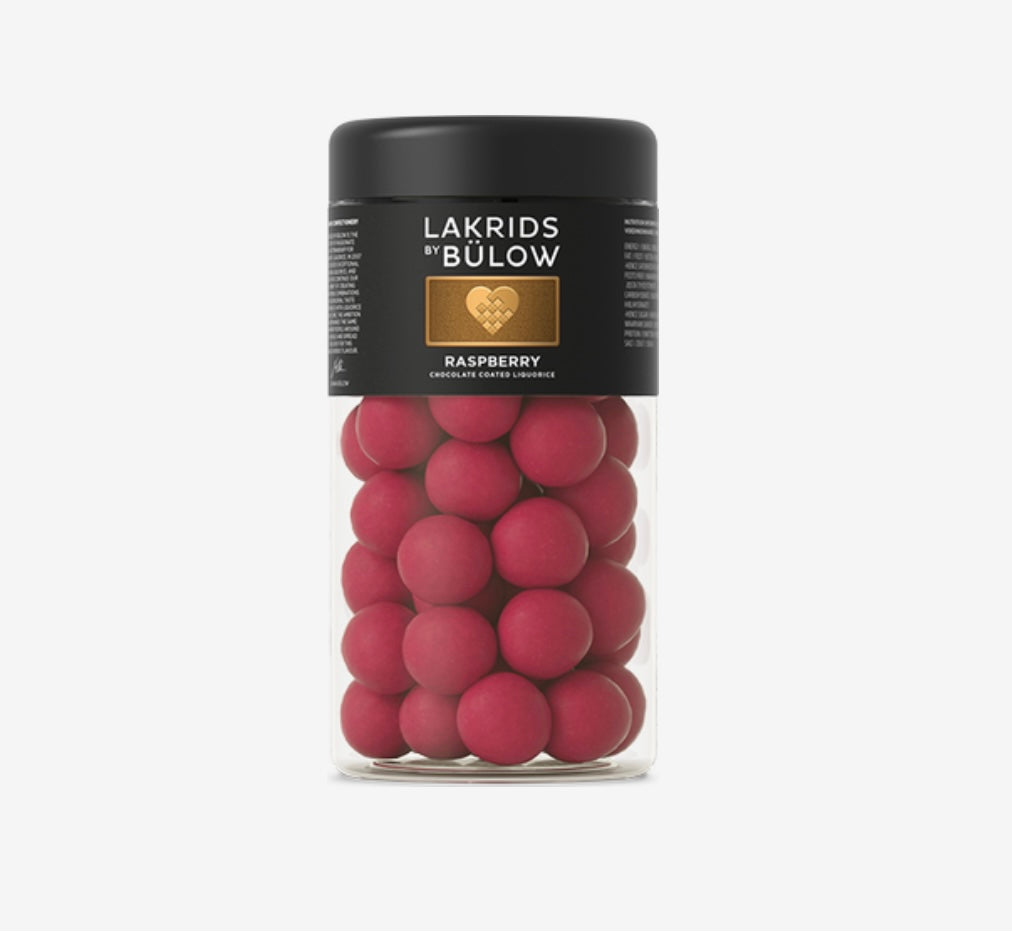 Lakrids by Johan Bülow – Crispy Raspberry | Bringebær og Hvit Sjokolade