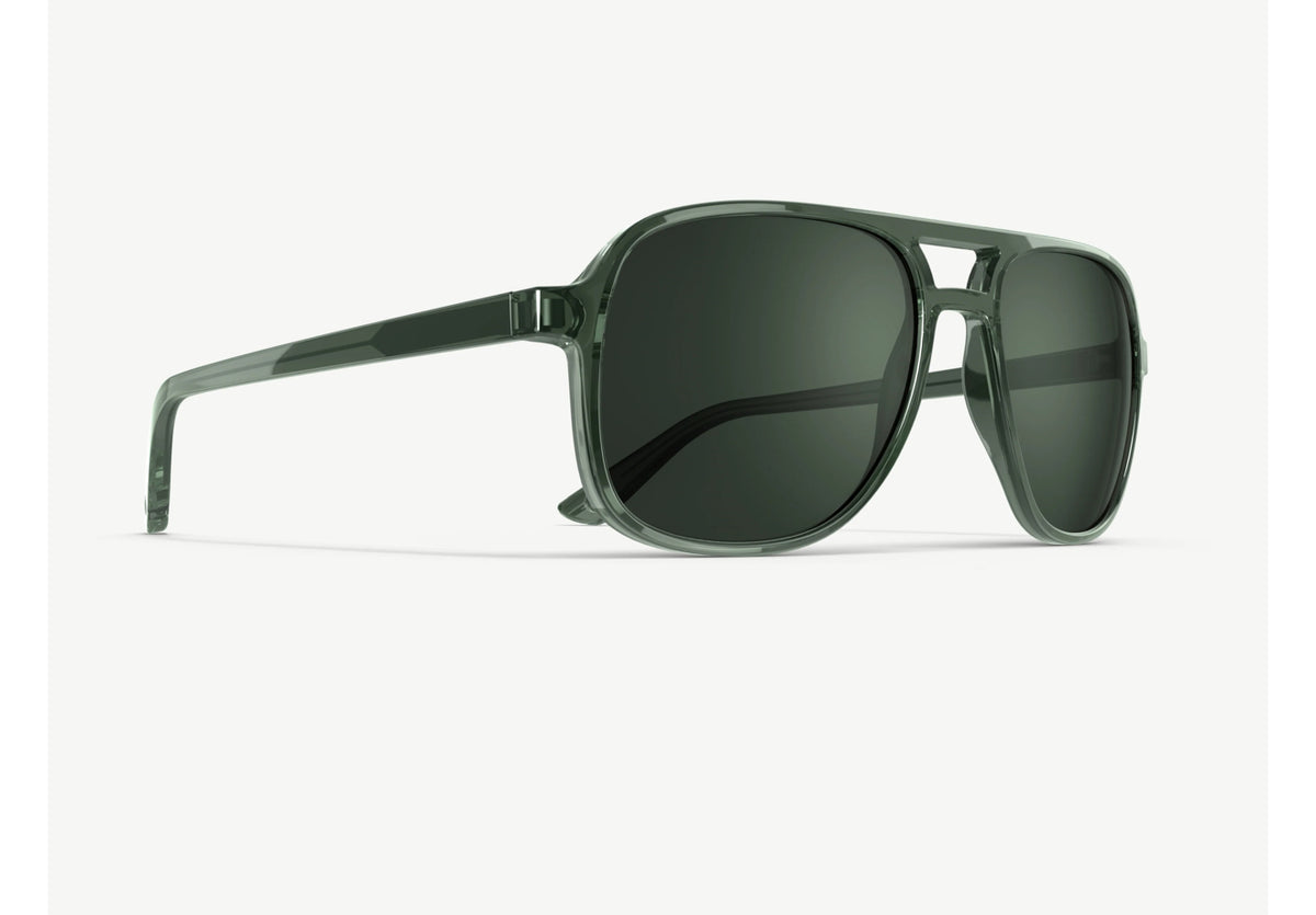 VALLON Howlin' | Aviator Solbriller med Polariserte V52®-glass,  GRØNN