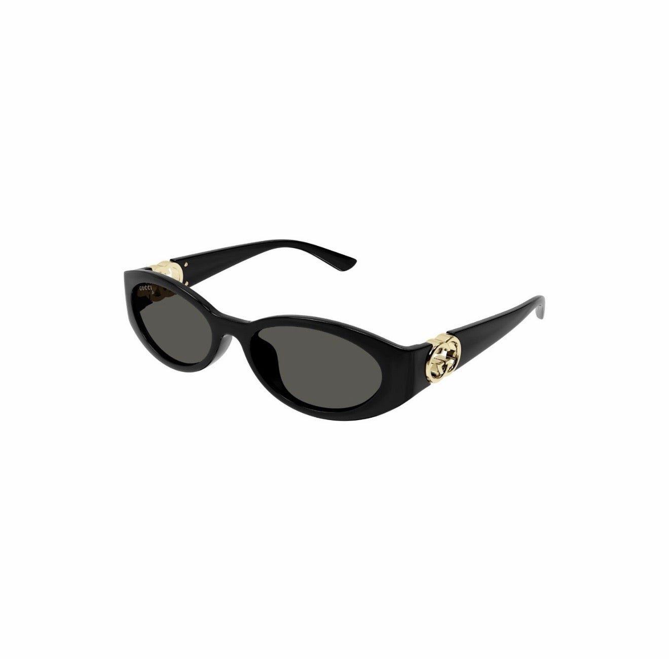 Gucci GG1662SA 001 Solbriller – Sort/Gull