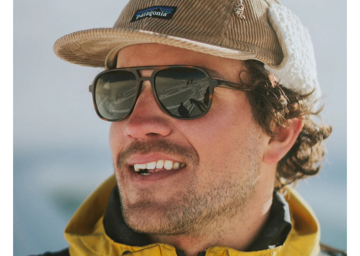 VALLON Howlin' | Aviator Solbriller med Polariserte V52®-glass, tortoise