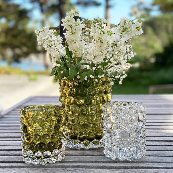 Skogsberg & Smart Hurricane Lamp Boule Medium – Clear | Eksklusiv Lyslykt i Munnblåst Glass