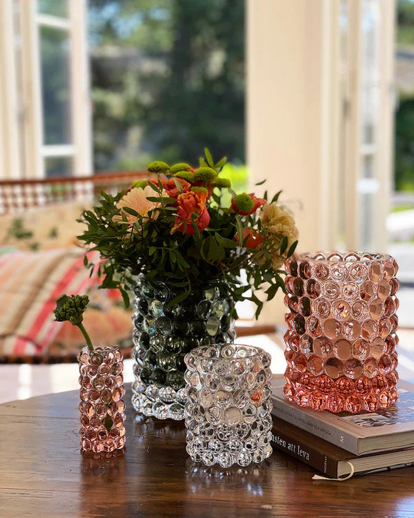 Skogsberg & Smart Hurricane Lamp Boule Medium – Clear | Eksklusiv Lyslykt i Munnblåst Glass