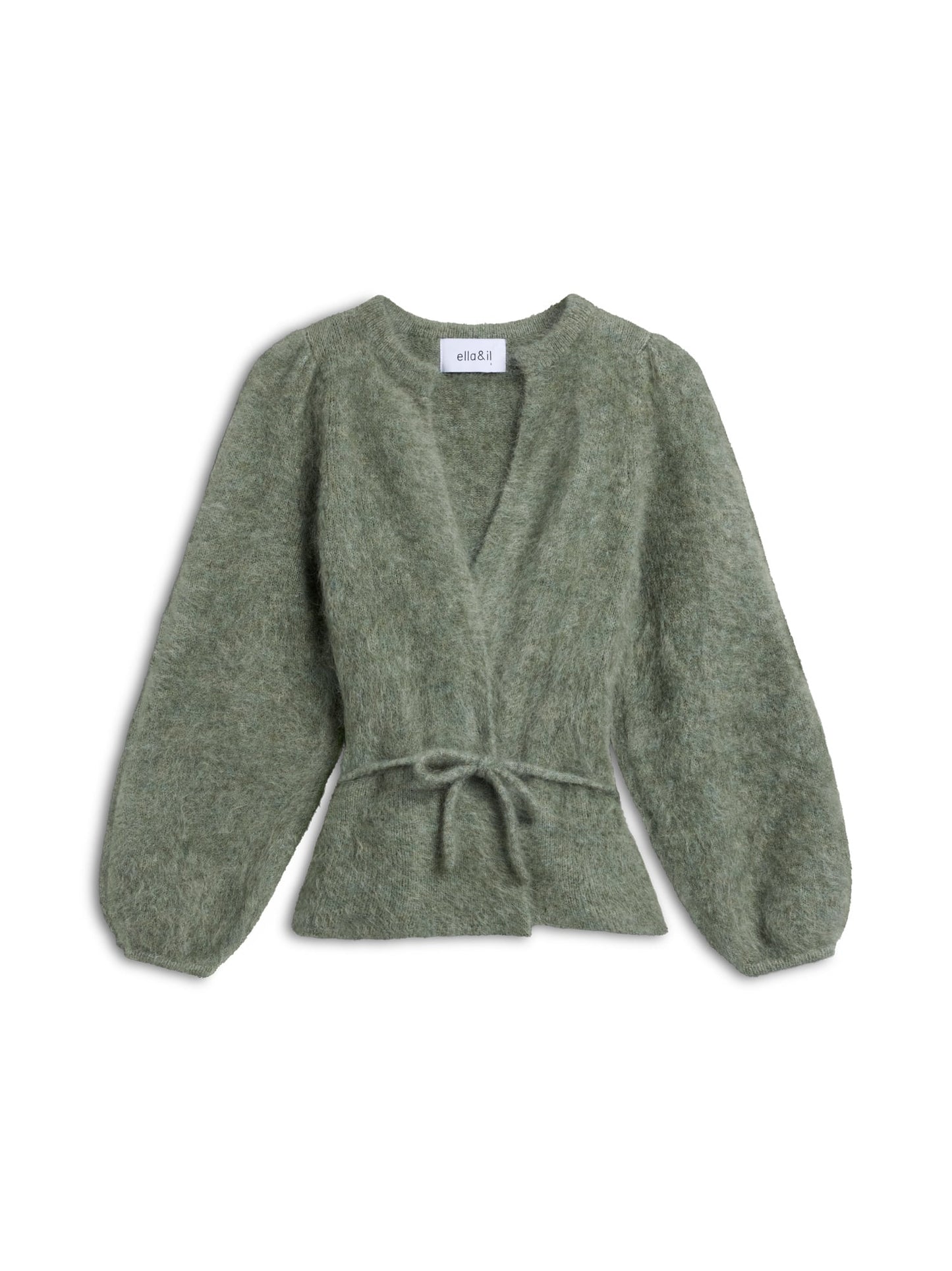 Chunky Wrap Cardigan | Eksklusiv omslagscardigan i mohair