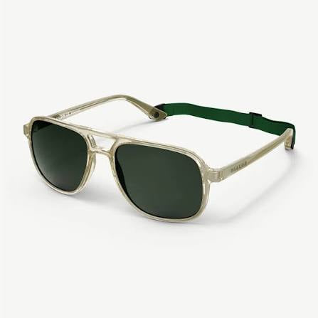 VALLON Howlin' | Aviator Solbriller med Polariserte V52®-glass, SAGE