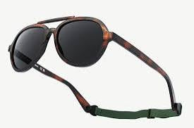 VALLON Elmore | Aviator Solbriller med Polariserte V52®-glass, TORTOISE