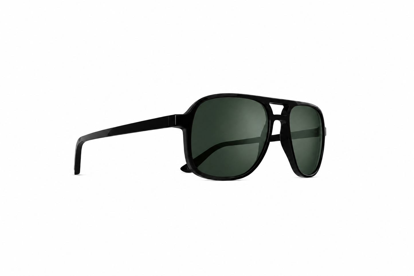 VALLON Howlin' | Aviator Solbriller med Polariserte V52®-glass, SORT