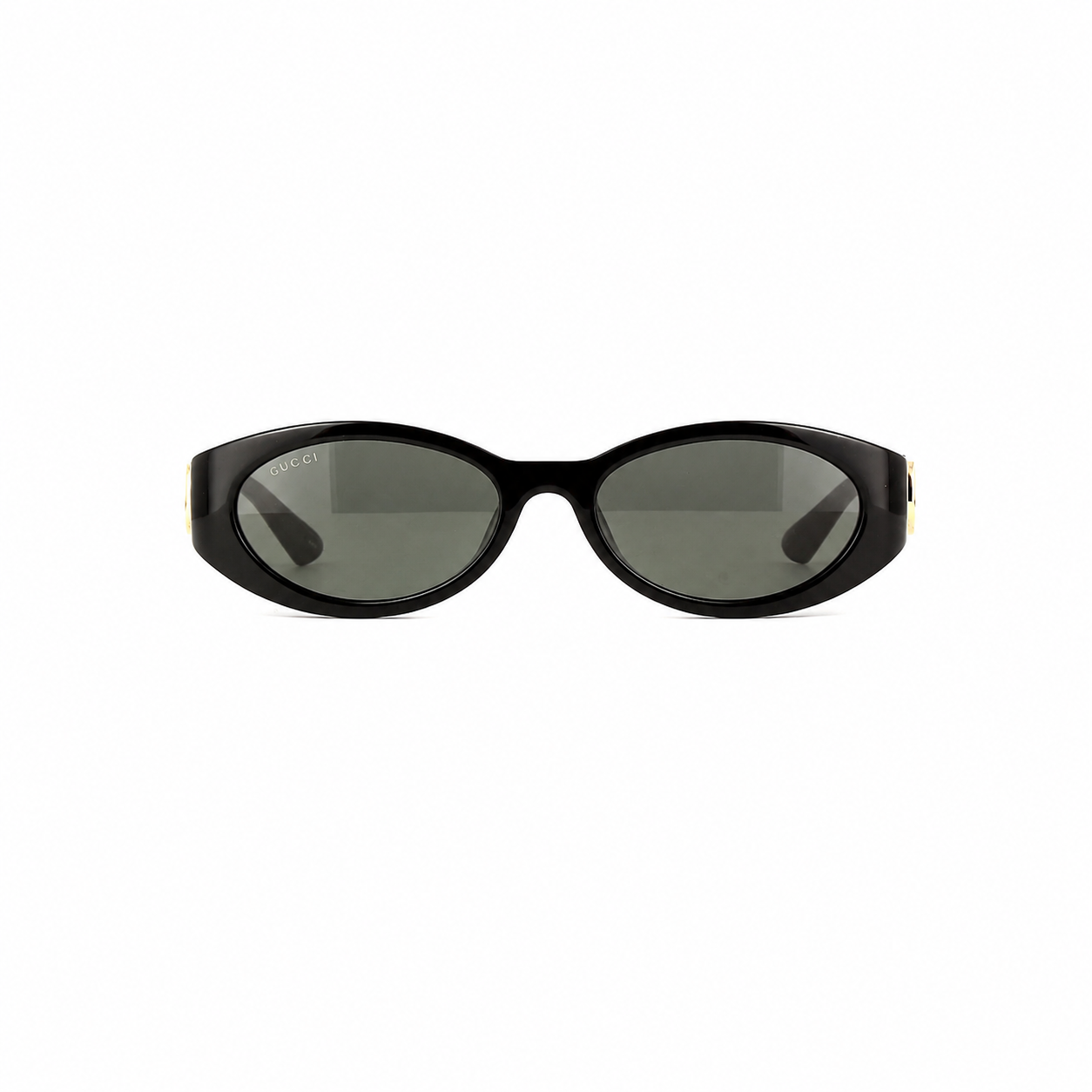 Gucci GG1662SA 001 Solbriller – Sort/Gull