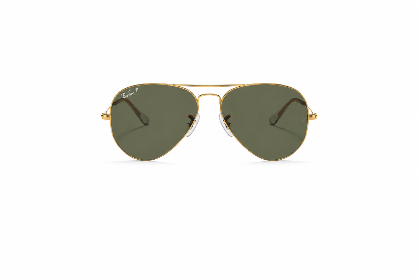 Ray-Ban Aviator Classic RB3025 001/58 – Arista Gold med G-15 Green Polarized Small