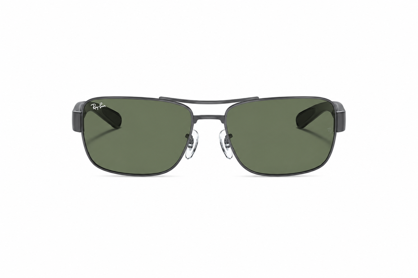 Ray-Ban RB3522 004/71 – Gunmetal med Classic Green
