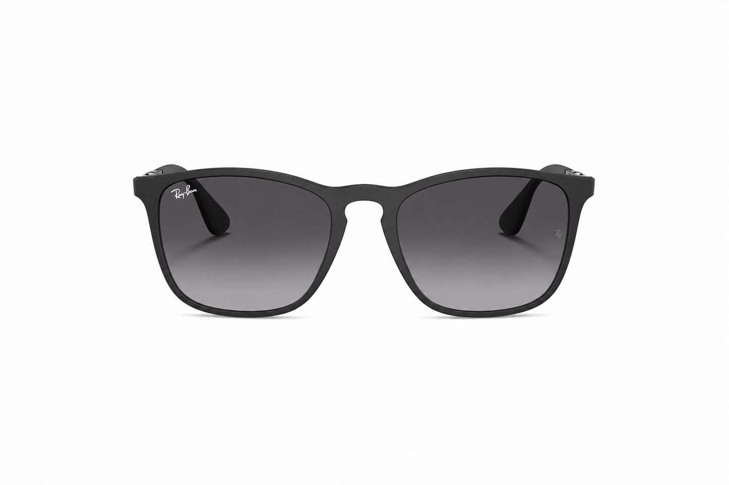Ray-Ban Chris RB4187 622/8G – Matte Rubber Black med Grey Gradient