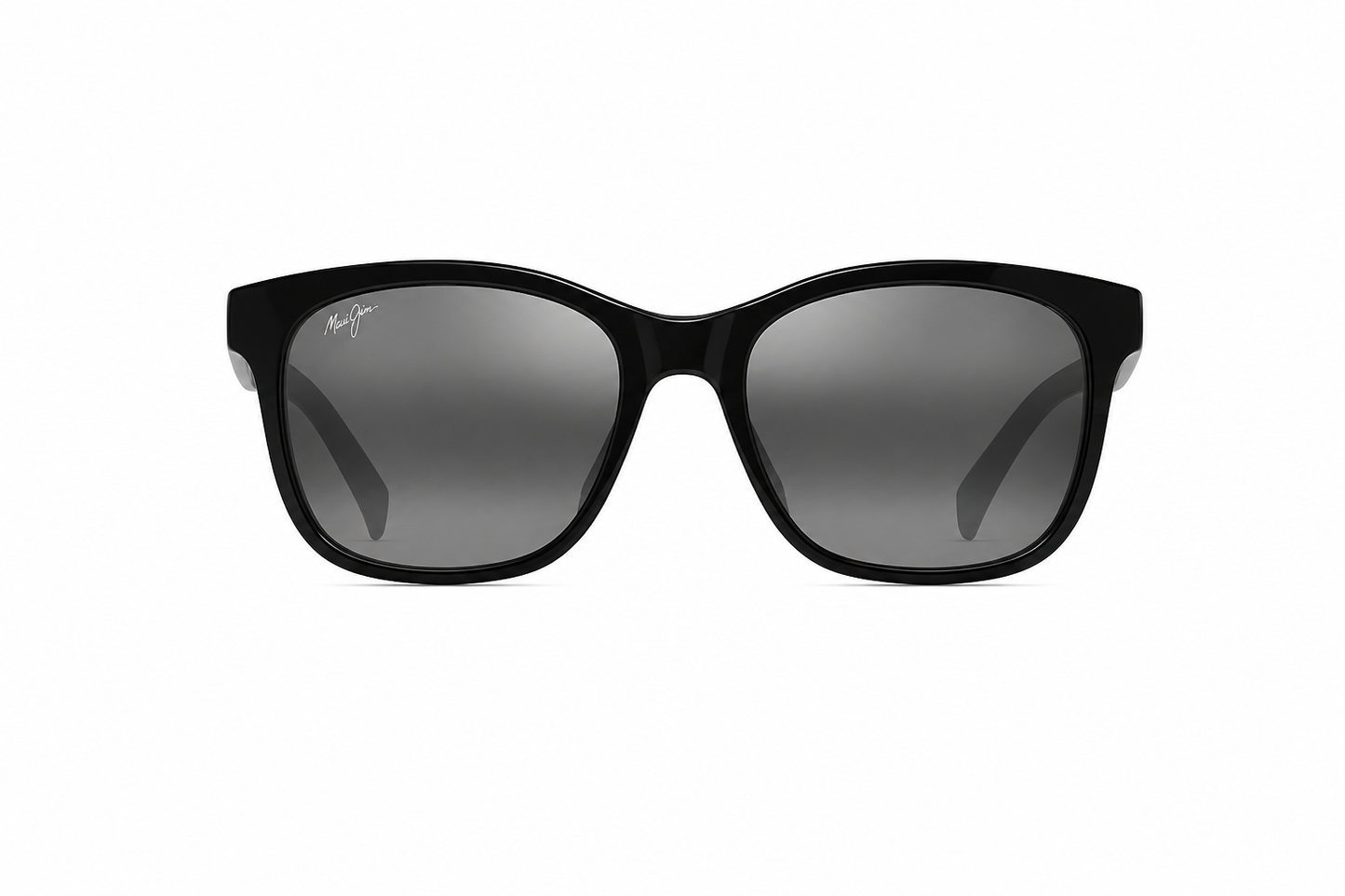 Maui Jim ʻŌwelo 346-02 / MJ0346SA-001 – Shiny Black med Neutral Grey