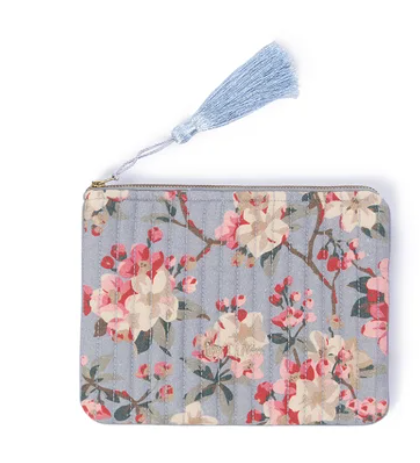 Zipper Pouch Cotton Vintage Paisley