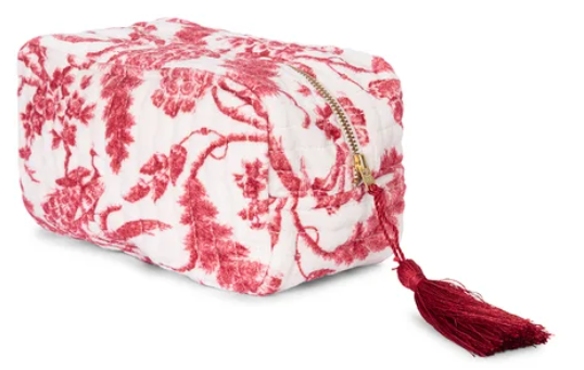 Cosmetic Bag Cotton Vintage Paisley