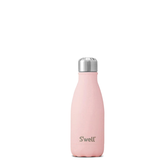 Flasken finnes også i en dus rosafarge.