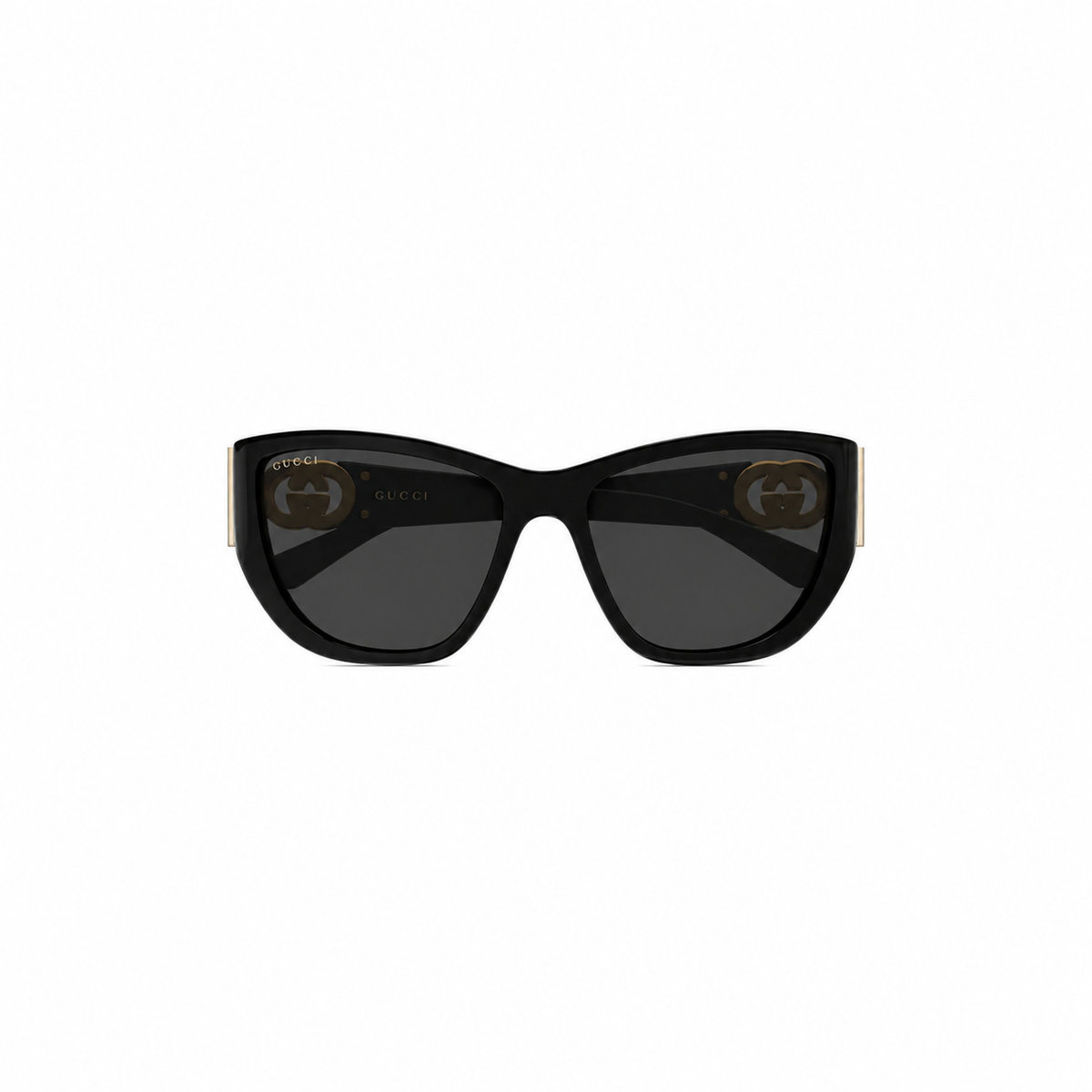 Gucci GG2122S 002 Solbriller – Sort Cat-Eye