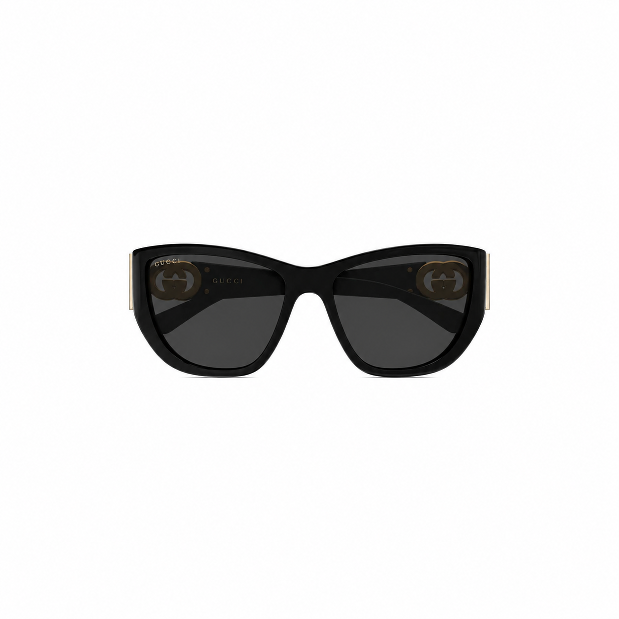 Gucci GG2122S 002 Solbriller – Sort Cat-Eye