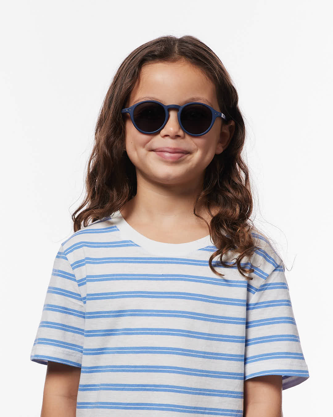 IZIPIZI Kids 7–11 år Denim Navy Blue – Polariserte solbriller