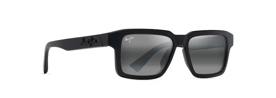 Maui Jim Kahiko 635-02 / MJ0635S-001 – Matte Black med Neutral Grey Polarized