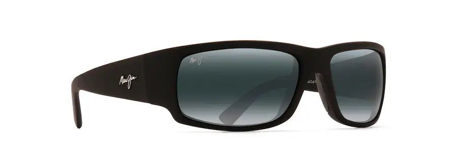 Maui Jim World Cup 266-02MR – Matte Black Rubber med Neutral Grey Polarized