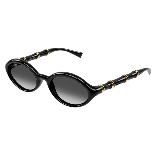 Gucci GG2059S 001 Solbriller – Sort med Gull Detaljer